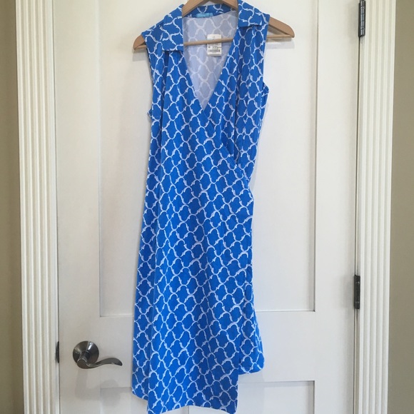 J. McLaughlin Lila Sleeveless Wrap Dress - Picture 2 of 4